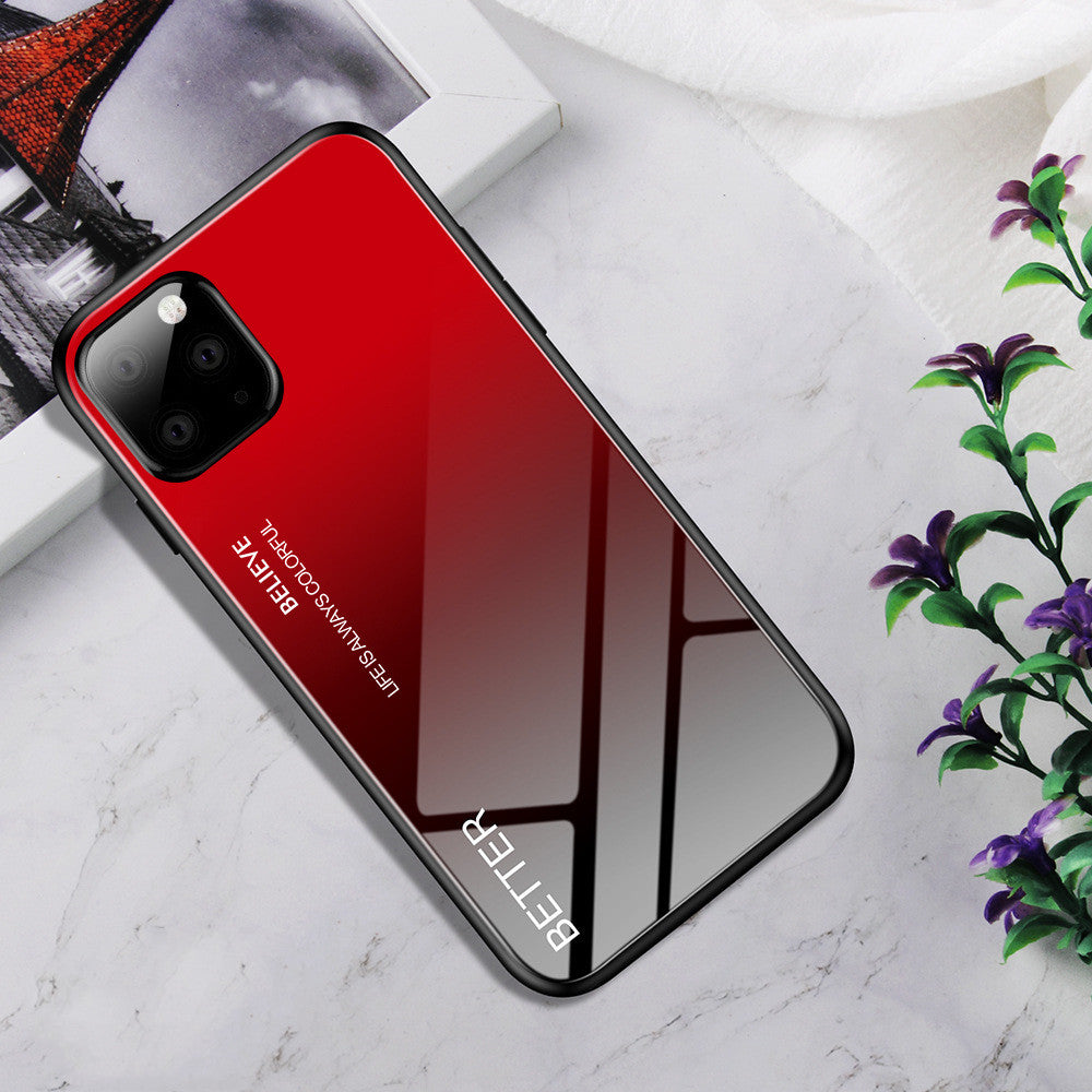 Customized Gradient Glass Phone Case Customized Gradient Glass Phone Case